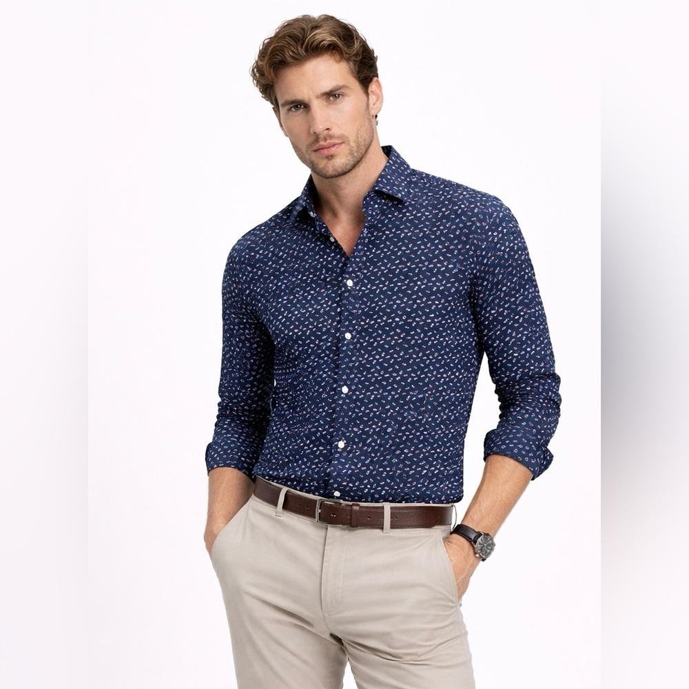🔵 NWOT! Julian & Mark Stretch Dress Shirt